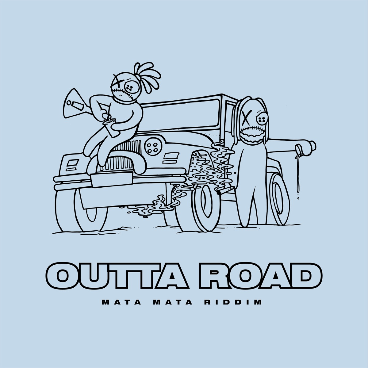 OUTTA ROAD (Mata Mata Riddim) [feat. The Eve] - Single by Papa Fral, Paolo Baldini DubFiles & Yung Saber album cover