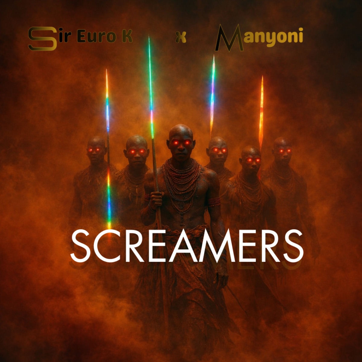 Screamers - Single by Sir Euro K & Manyoni album cover