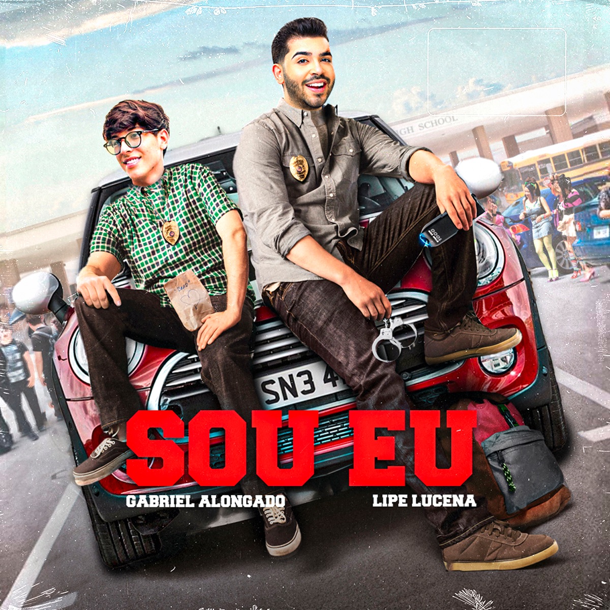Sou Eu - Single by Gabriel Alongado & Lipe Lucena album cover