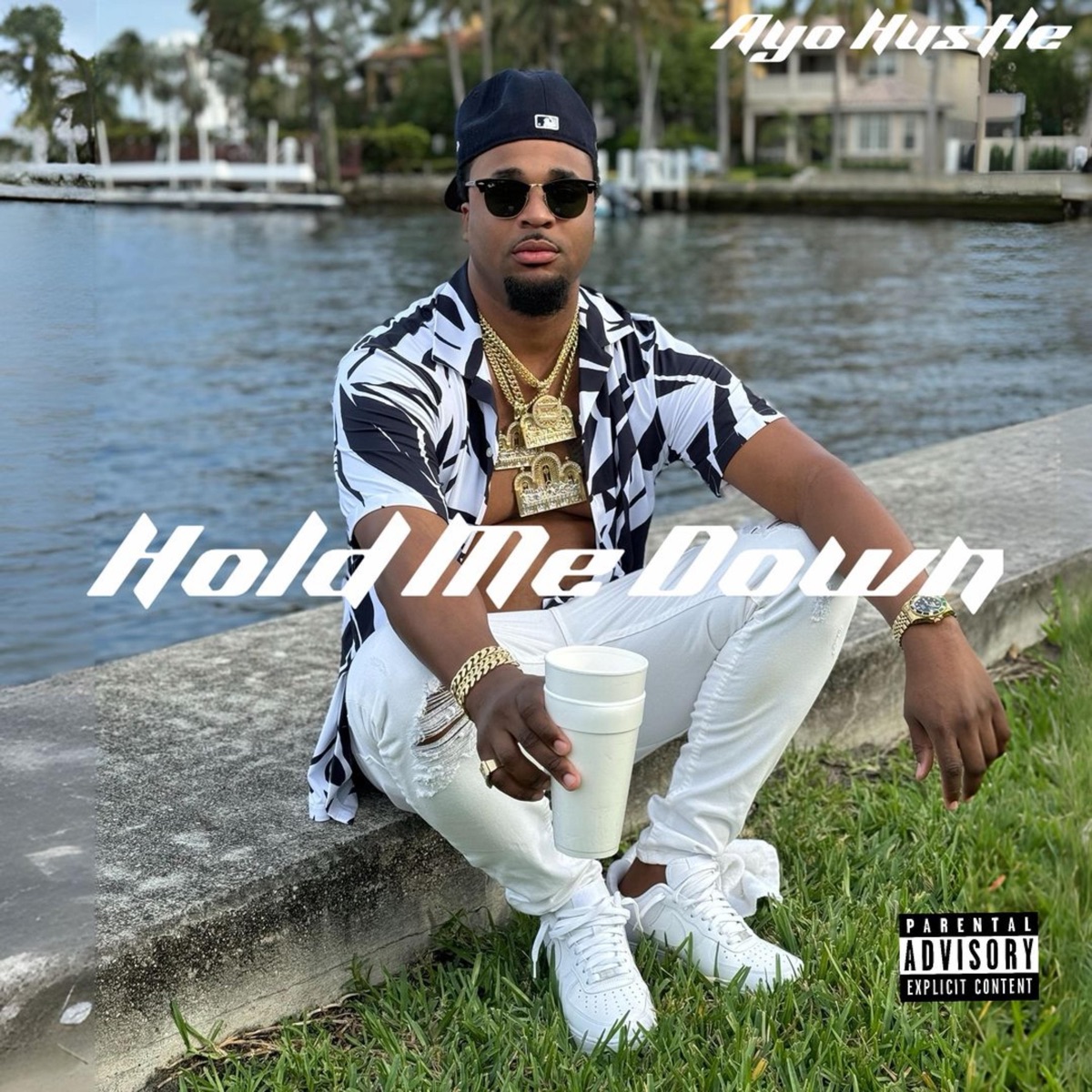 Hold Me Down (feat. Ramy) - Single by Ayo Hustle album cover