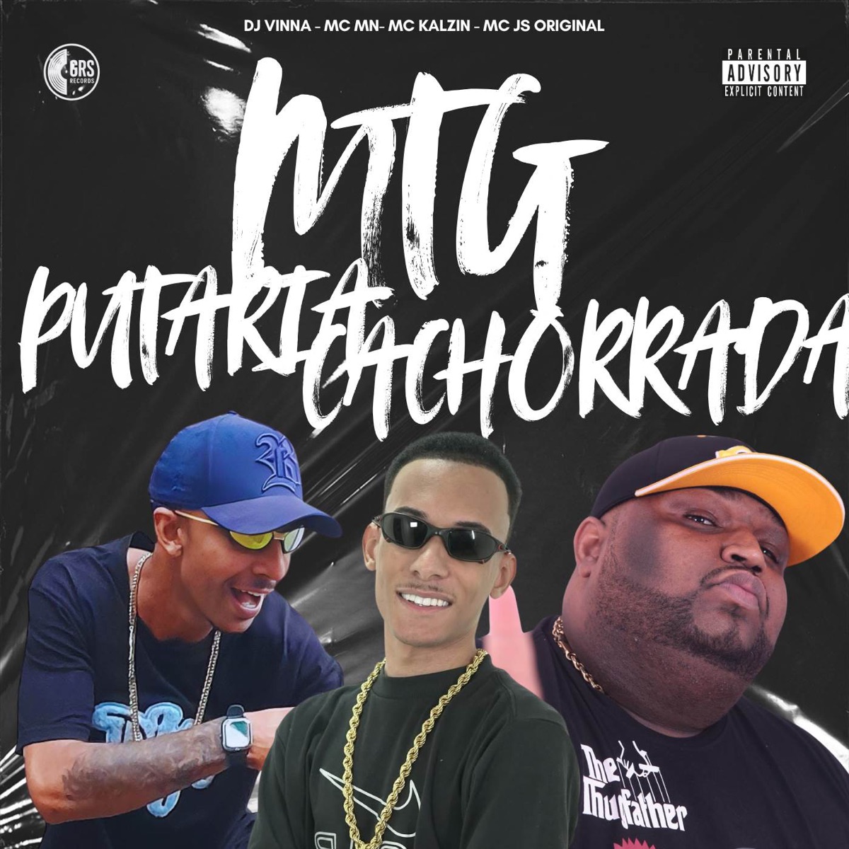 MTG Putaria Cachorrada - Single by MC MN, MC Kalzin, Dj Vinna & MC JS Original album cover