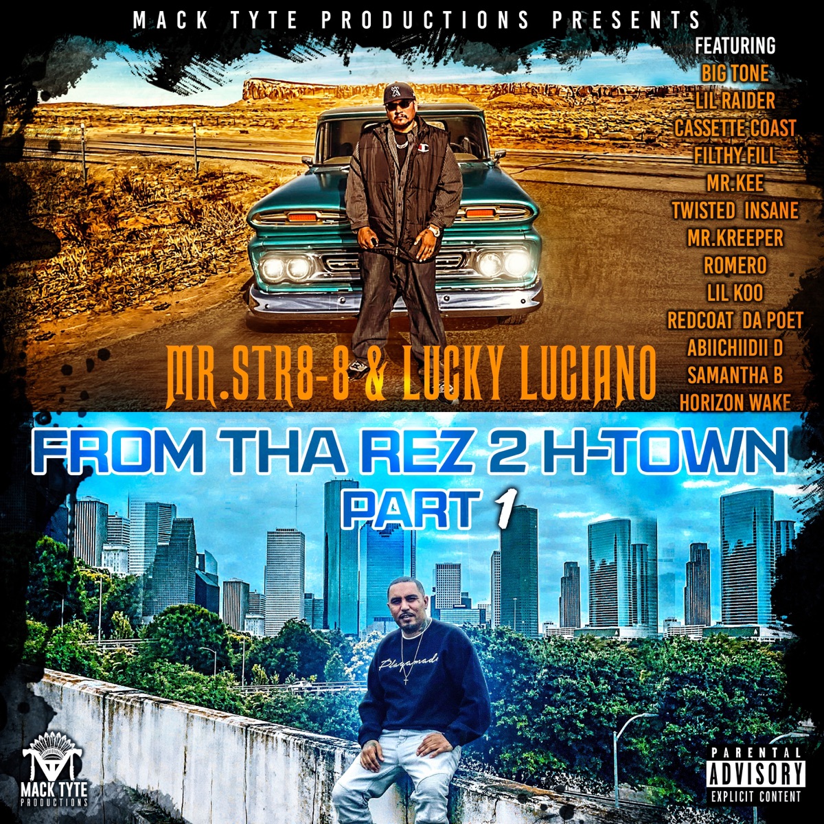 From Tha Rez 2 H-Town, Pt. 1 by Mr.Str8-8 & Lucky Luciano album cover