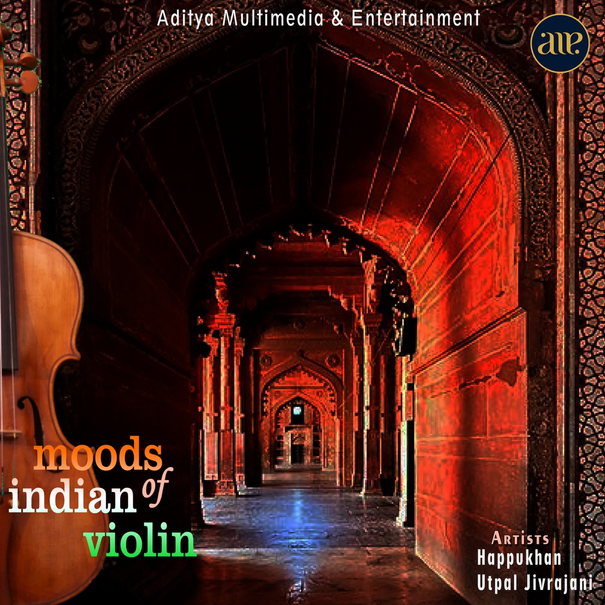 Moods Of Indian Violin - EP by Utpal Jivrajani & Happukhan album cover