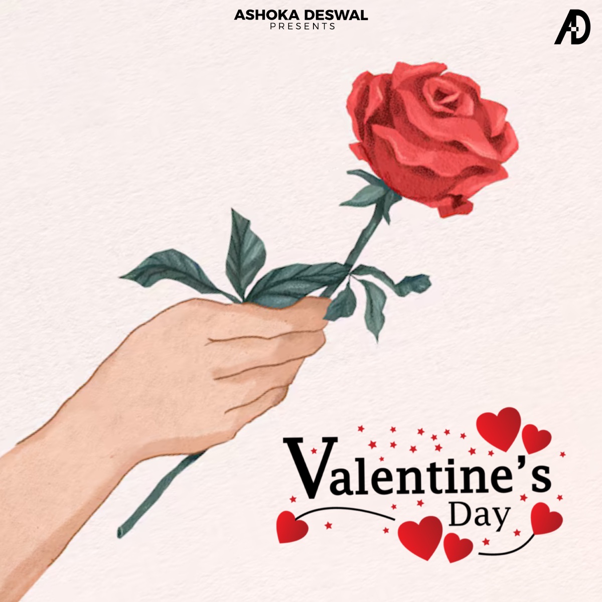 Valentine's day - Single by Ashoka Deswal album cover