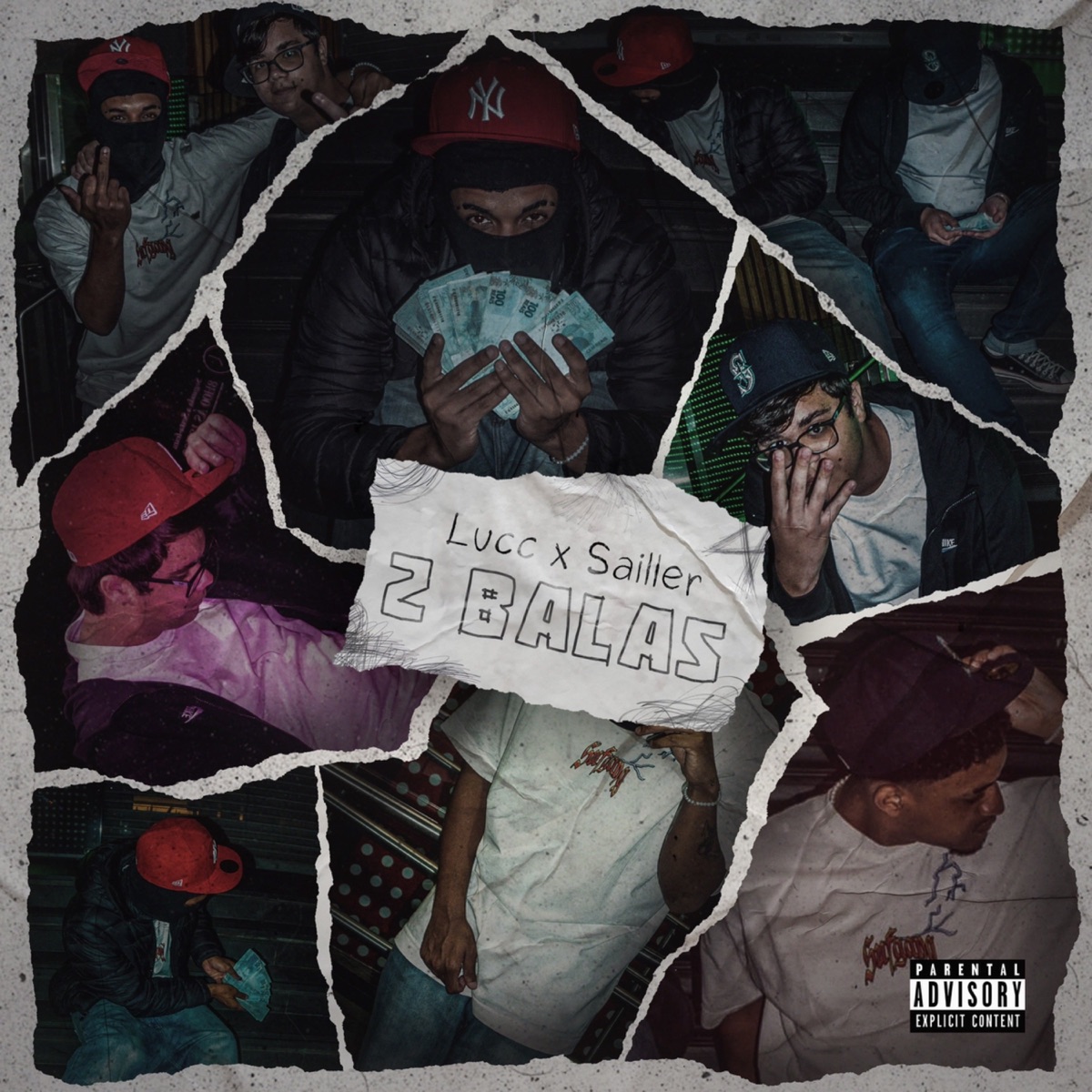2 Balas - Single by Lucc & Sailler Yg album cover
