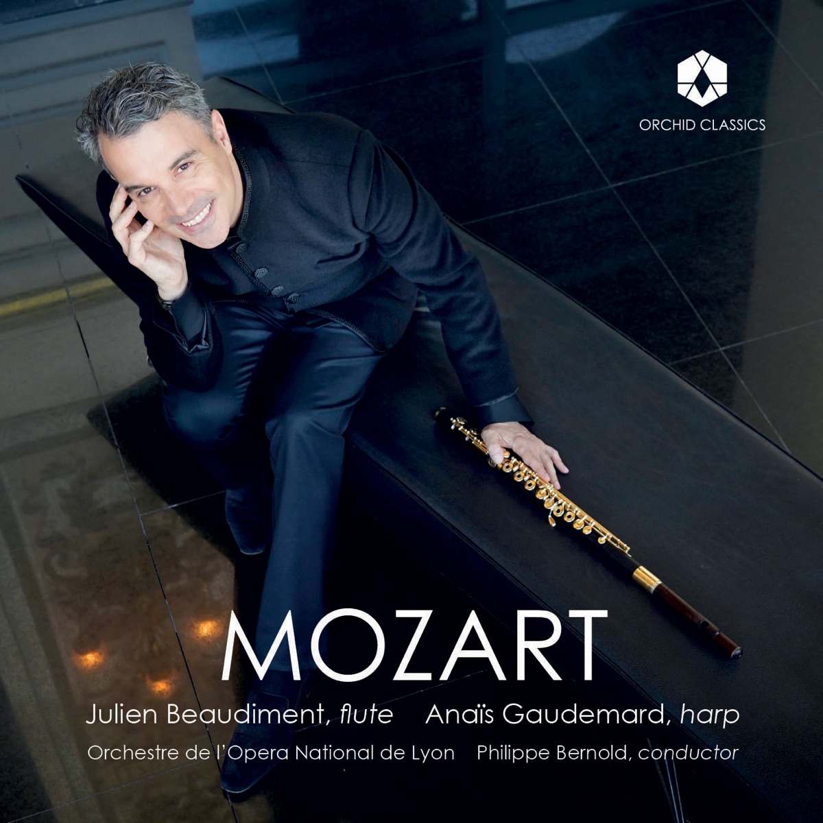 Mozart by Julien Beaudiment, Anaïs Gaudemard, Orchestre de l'Opéra de Lyon & Philippe Bernold album cover