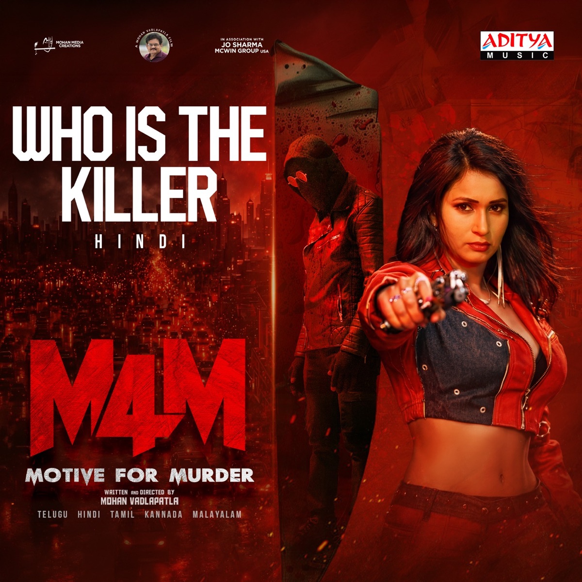 Who Is The Killer (Hindi) [M4M - Motive for Murder (Hindi)] - Single by Vasanth Isaipettai, Vinayak, Spoorthi Yadagiri & Deep Narayan Sinha album cover
