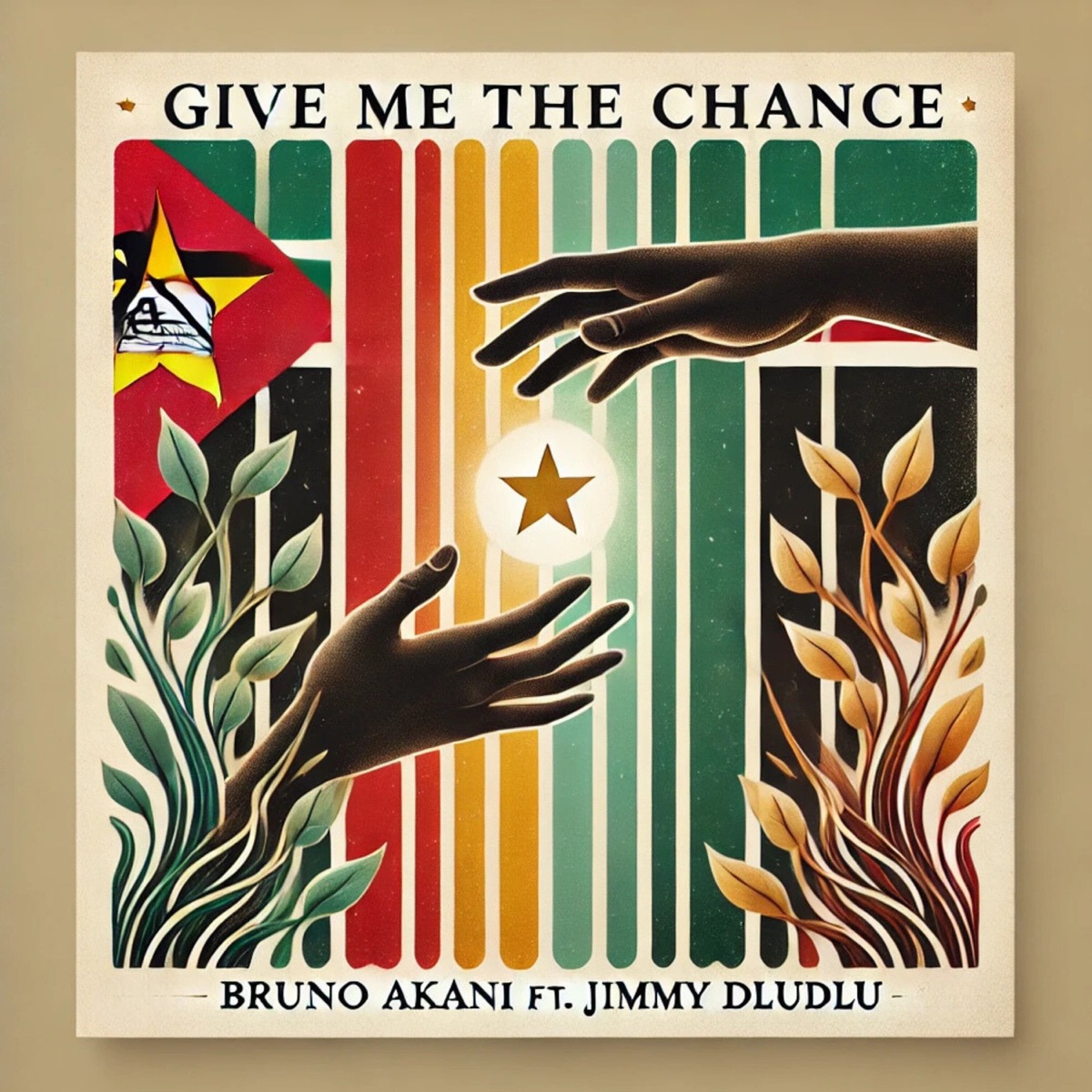 Give Me The Chance (feat. Jimmy Dludlu) - Single by Bruno Akani album cover