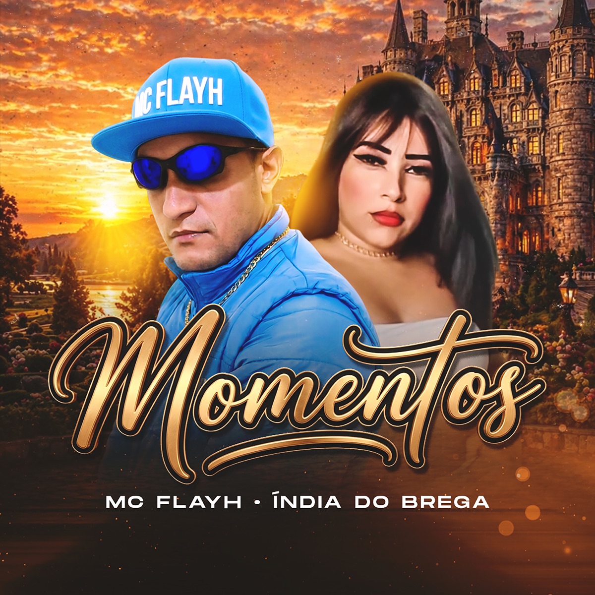 Momentos - Single by Mc Flayh & ÍNDIA DO BREGA album cover