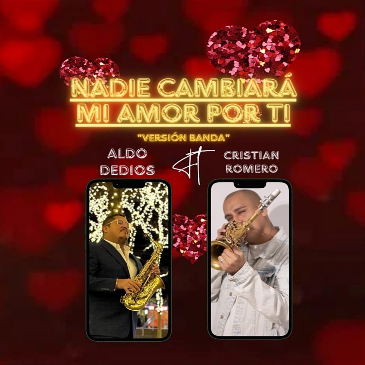 Nadie Cambiara Mi Amor por Ti (feat. Cristian Romero) - Single by Aldo Dediós album cover