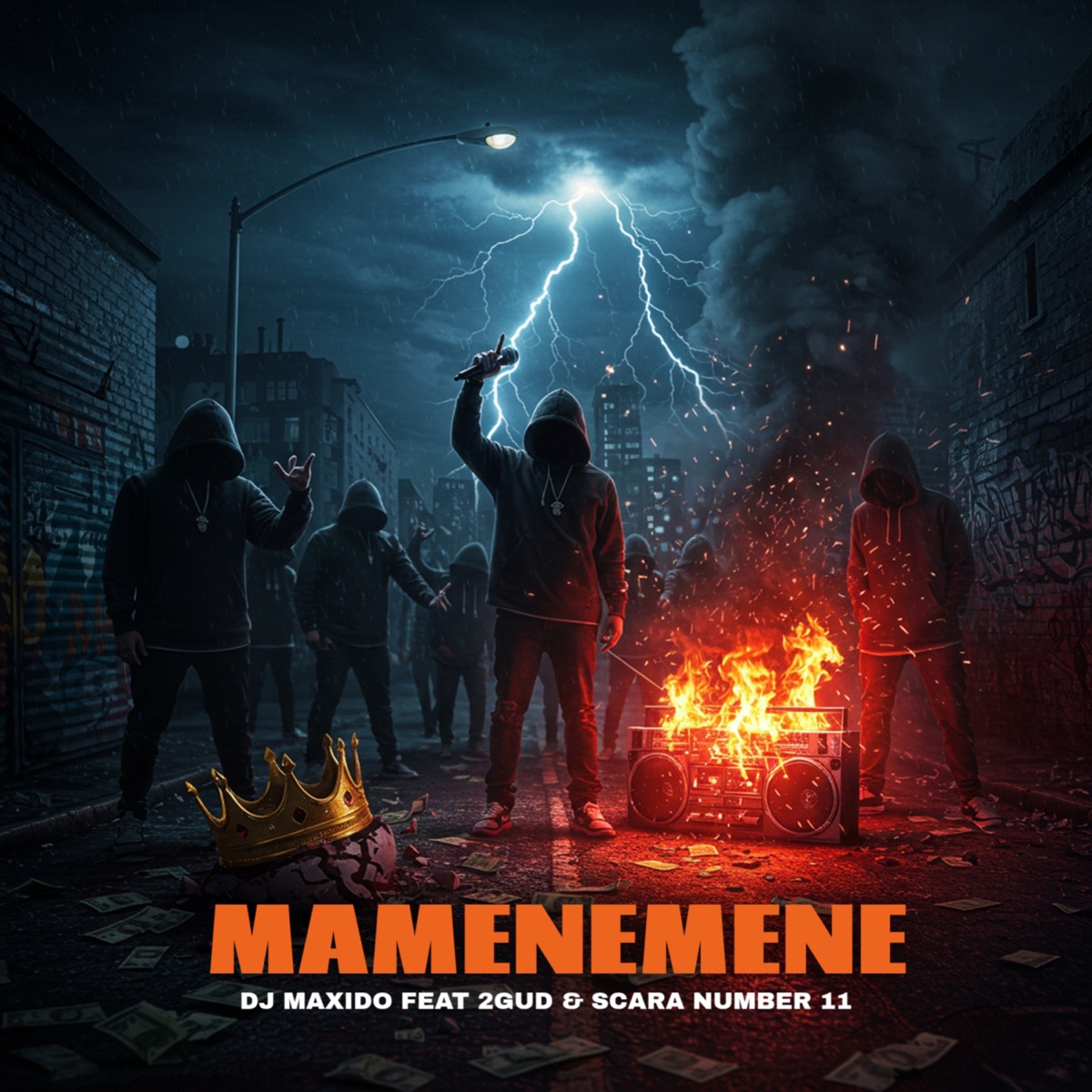 Mamenemene (feat. 2Gud & Scara Number 11) - Single by Dj Maxido album cover