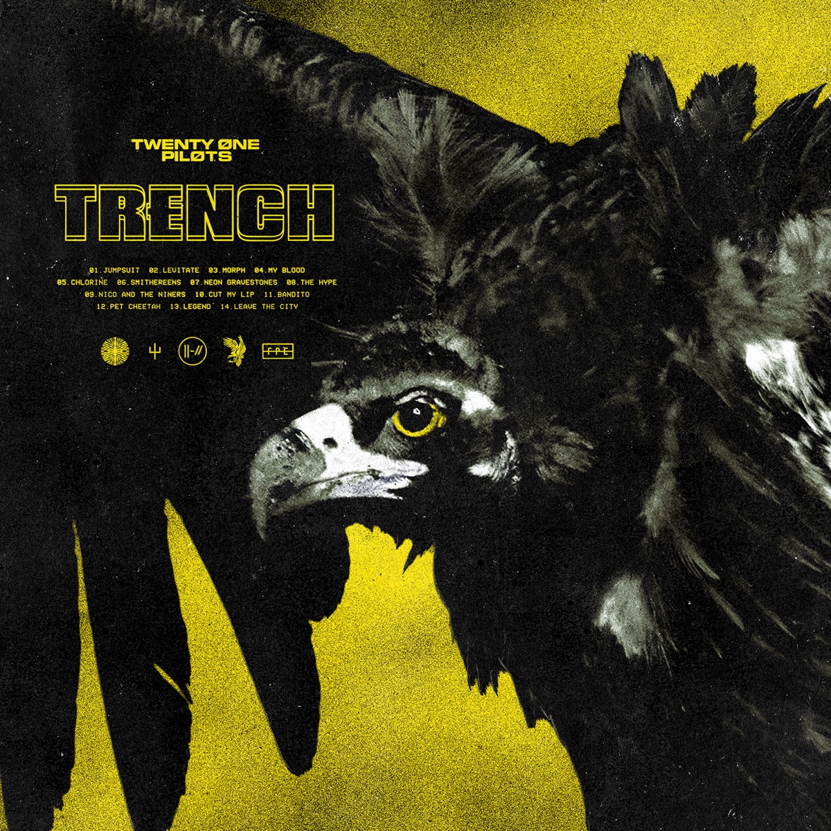 Trench by twenty one pilots album cover