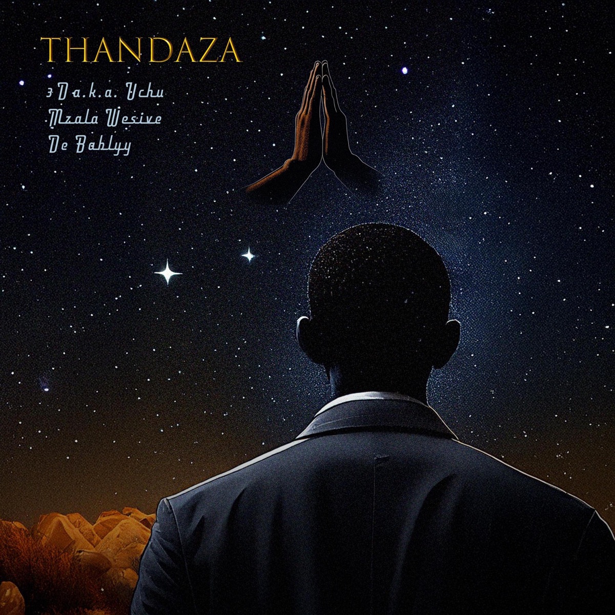 Thandaza - Single by 3D a.k.a. Uchu & De Bablyy album cover