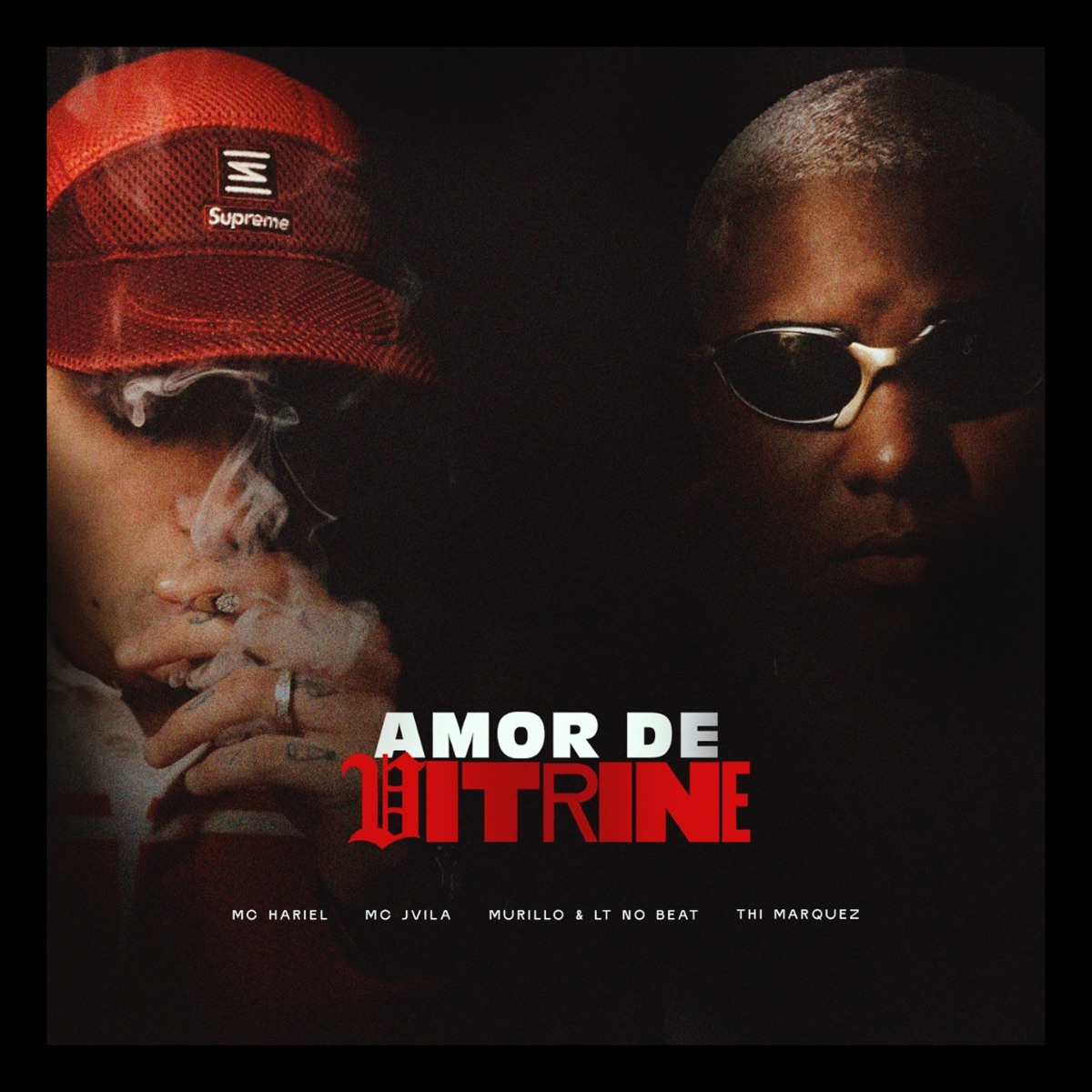 Amor de Vitrine - Single by MC Jvila, Mc Hariel, Murillo e LT no Beat & DJ Thi Marquez album cover