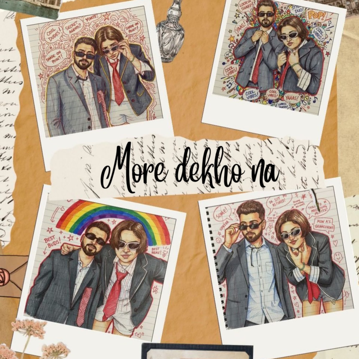 More Dekho Na - Single by Vikrant Pande & Sunidhi Gawande album cover
