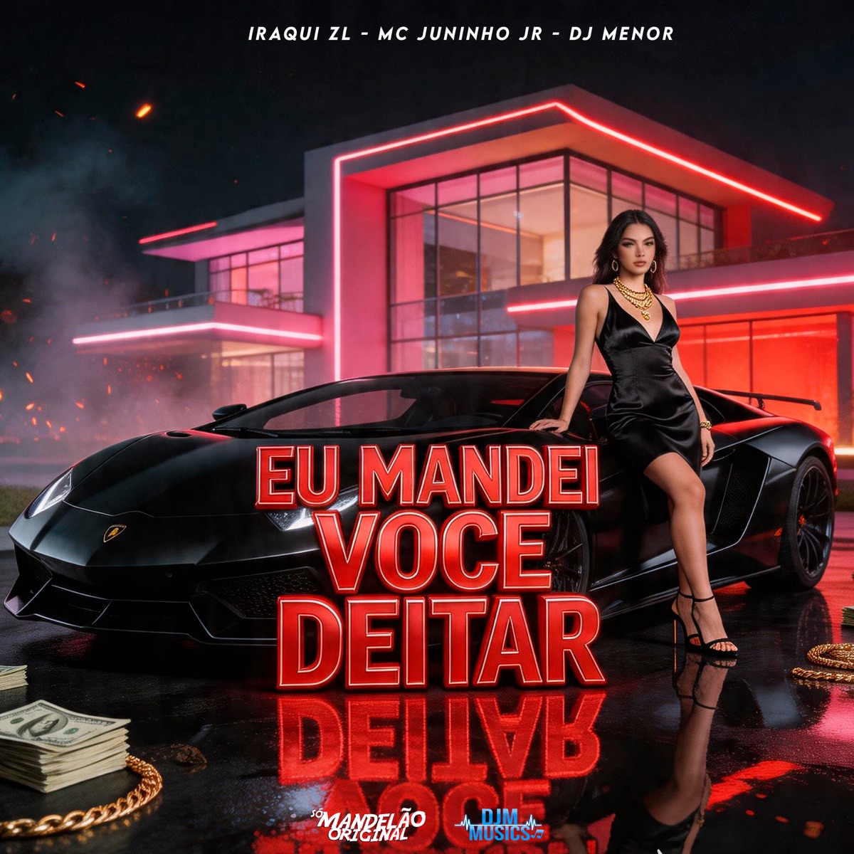 Eu Mandei Você Deita - Single by Iraqui Zl & Mc Juninho Jr album cover