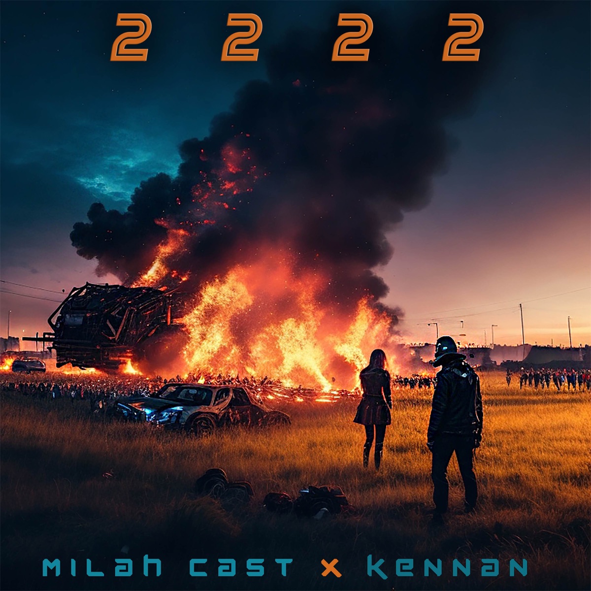 TRACK DOS MIL22 - Single by Kennan & Milah Cast album cover
