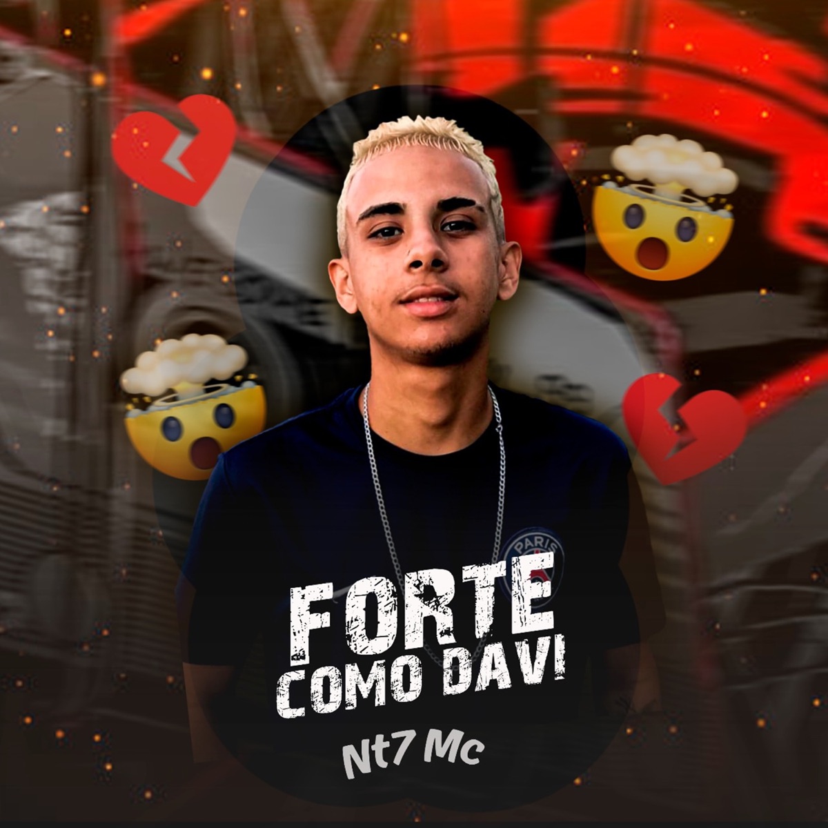 Forte Como Davi - Single by Nt7 Mc & Eo Adonaay album cover