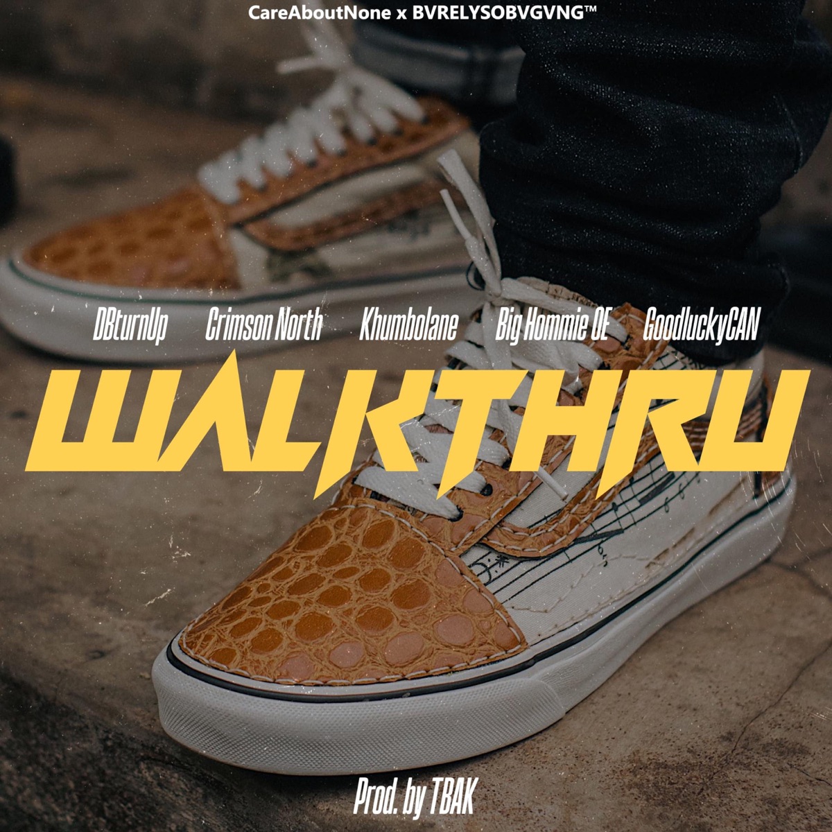 WALK THRU (feat. Crimson North, Big Hommie OE, Khumbolane & GoodluckyCAN) - Single by DBturnUp album cover