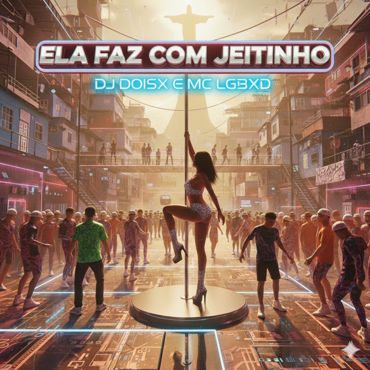ELA FAZ COM JEITINHO - Single by Dj Doisx & LGBXD album cover