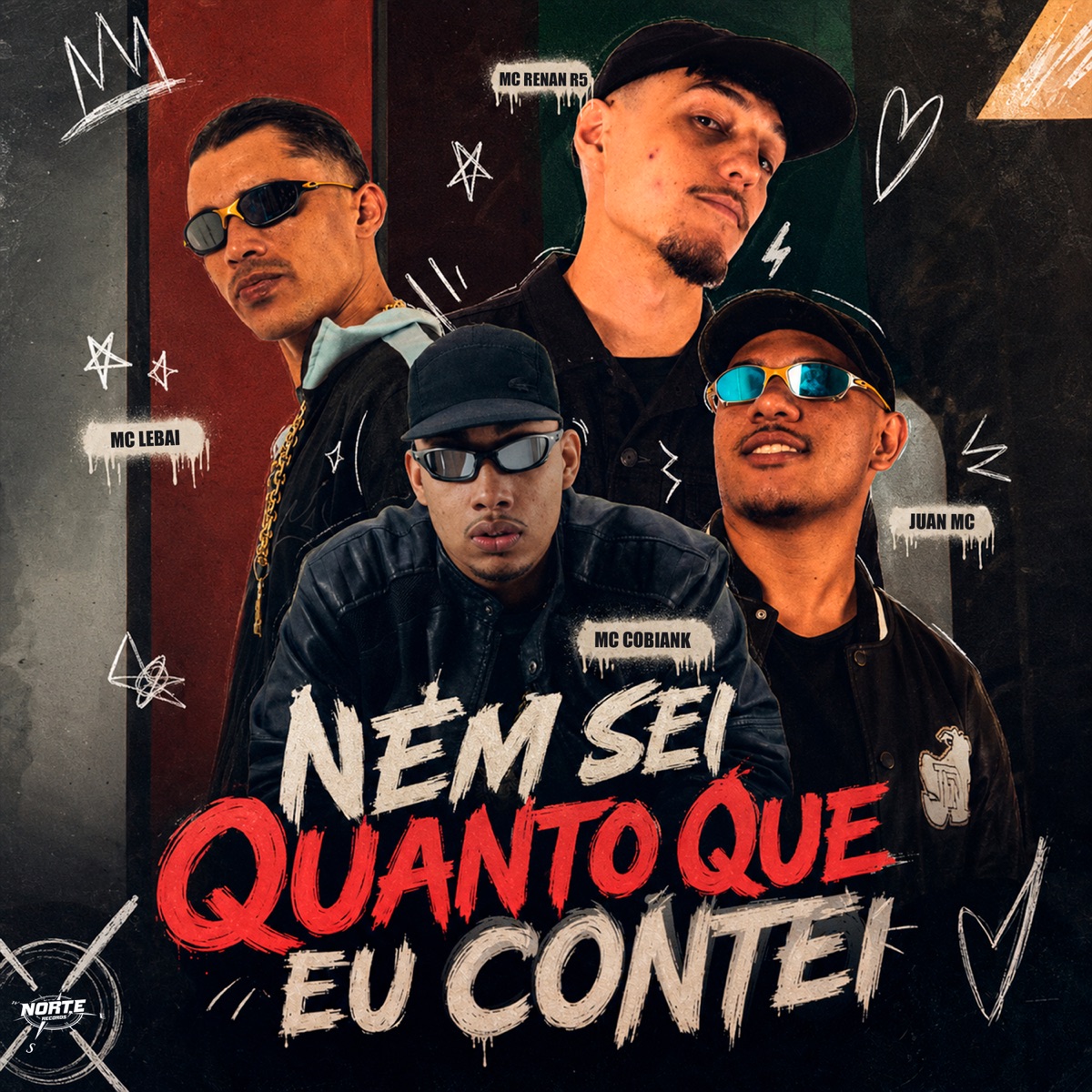 Nem Sei Quanto Que Eu Contei (feat. Juan Mc) - Single by Mc Lebai, Mc Renan R5 & Mc Cobiank album cover