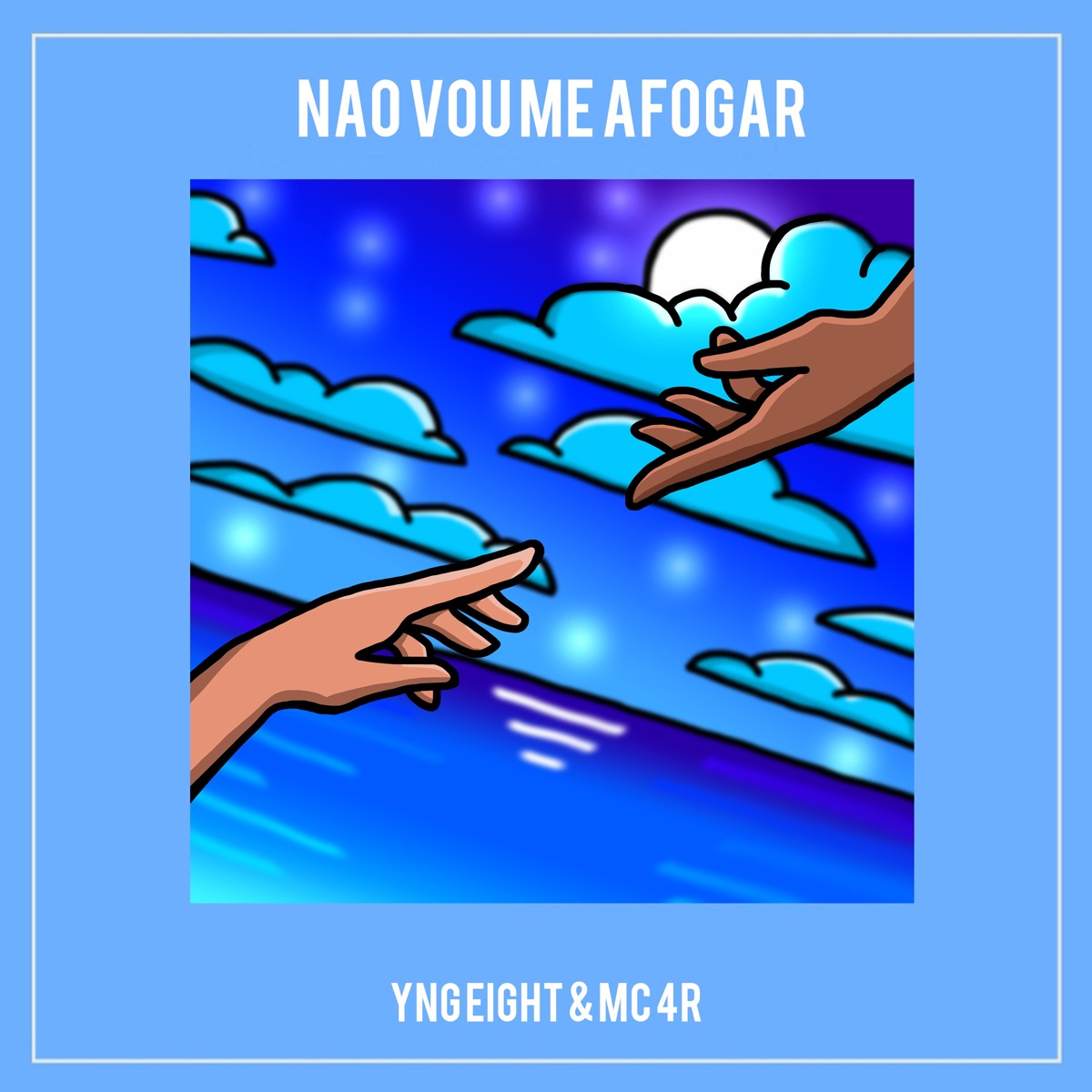 Não Vou Me Afogar - Single by Mc 4R & Yng Eight album cover