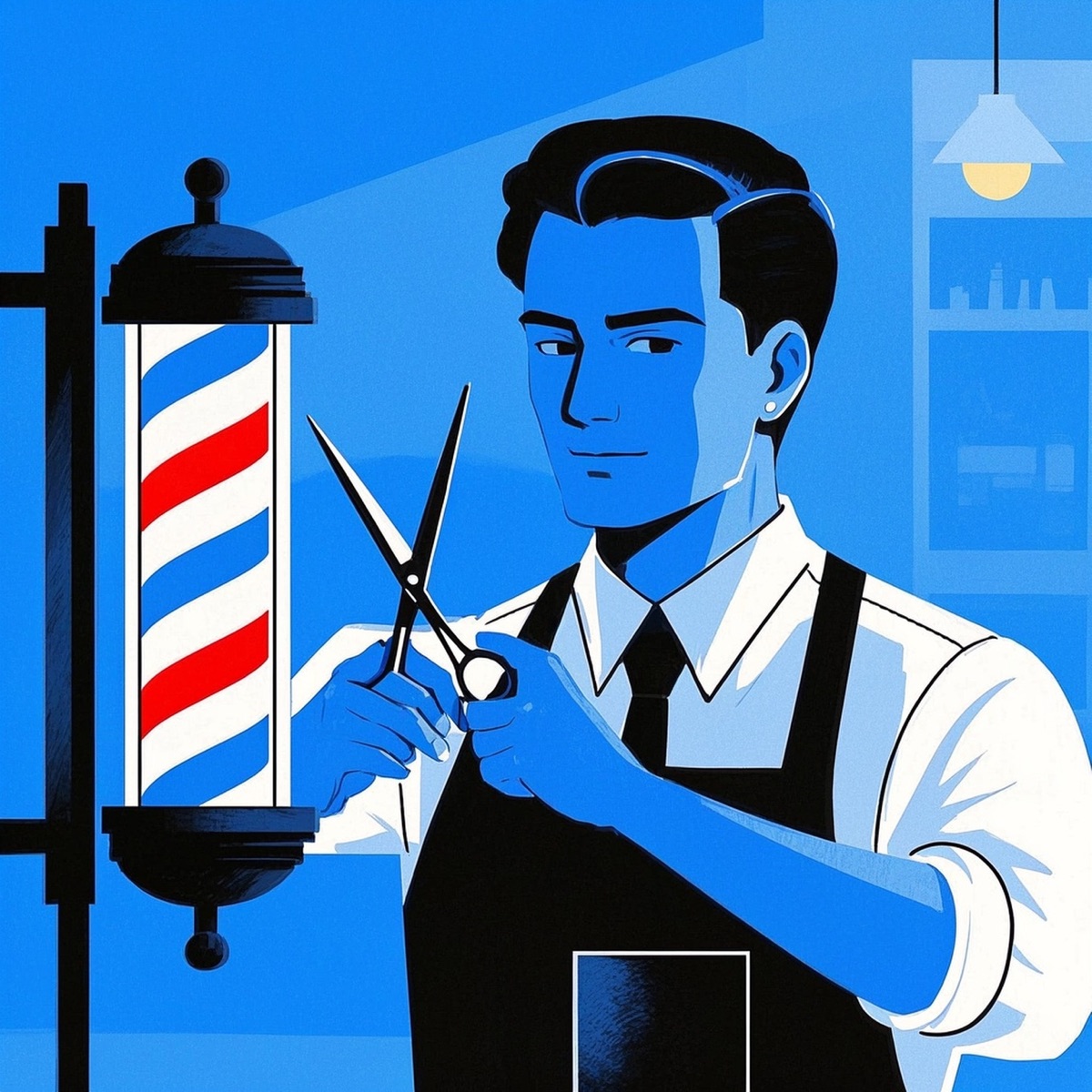 Barbearia Tá no Grale - Single by MC Rei album cover