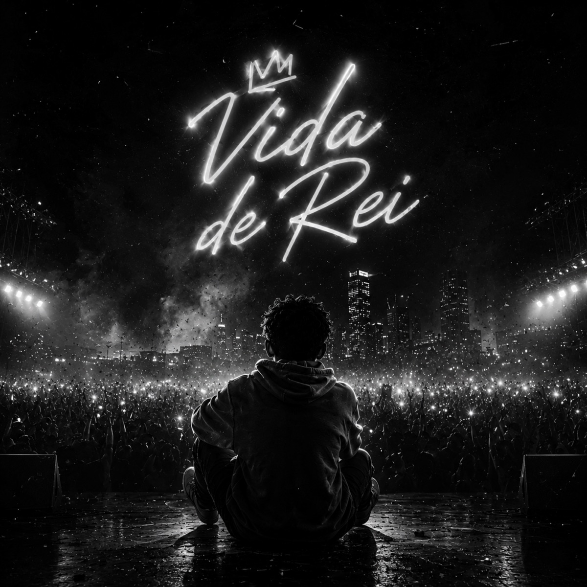 Vida de Rei - Single by Luanzin & Pedro Aurora album cover
