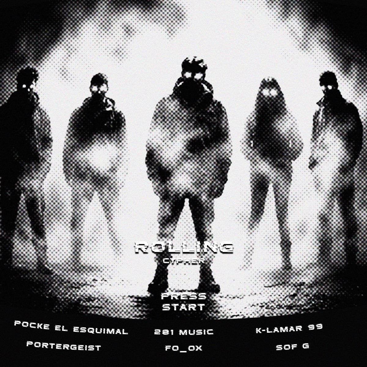 Rolling Cypher (feat. Pocke El Esquimal, Portergeist & Sof G) - Single by K-Lamar 99 album cover