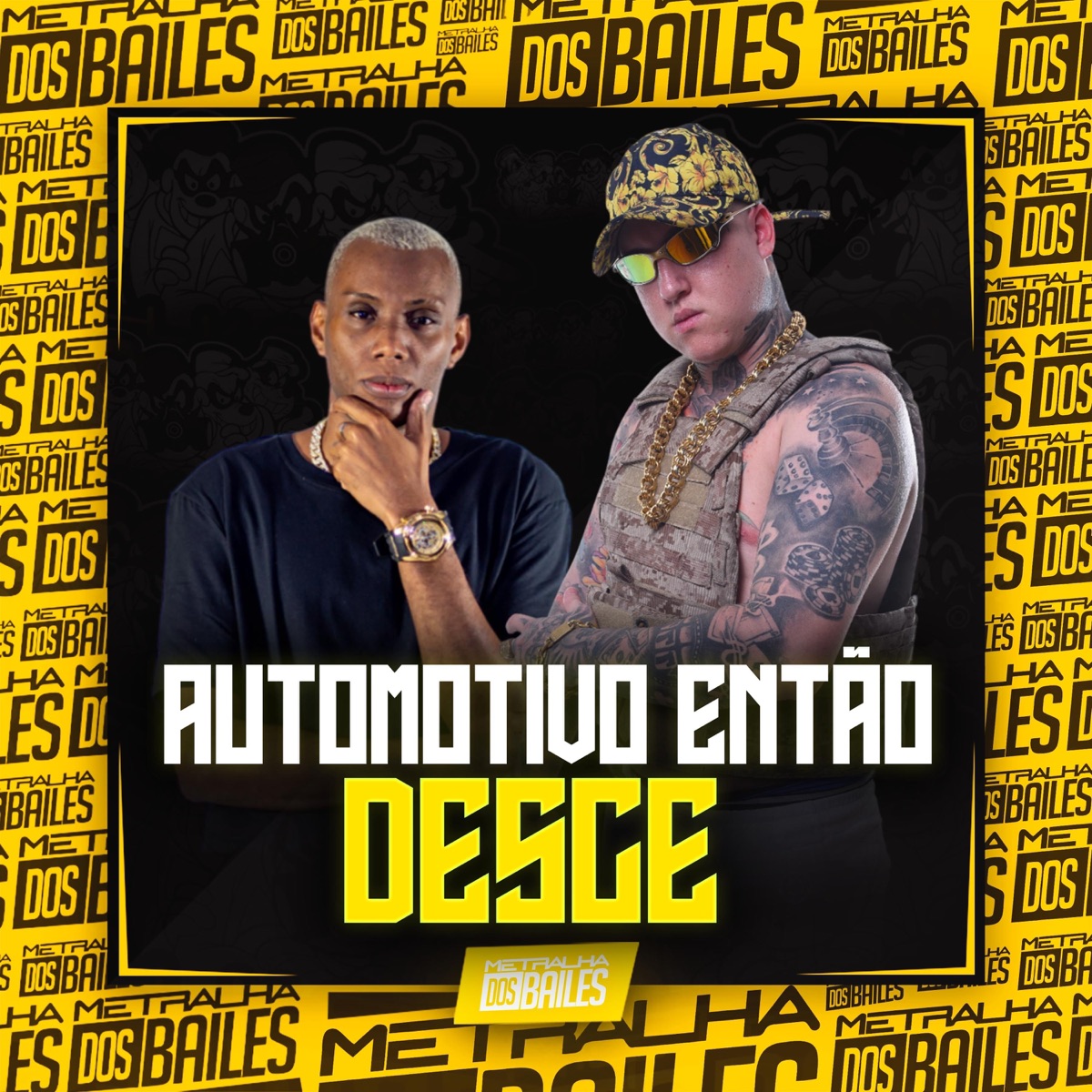 Automotivo Então Desce - Single by MC GW & DJ Miller Oficial album cover