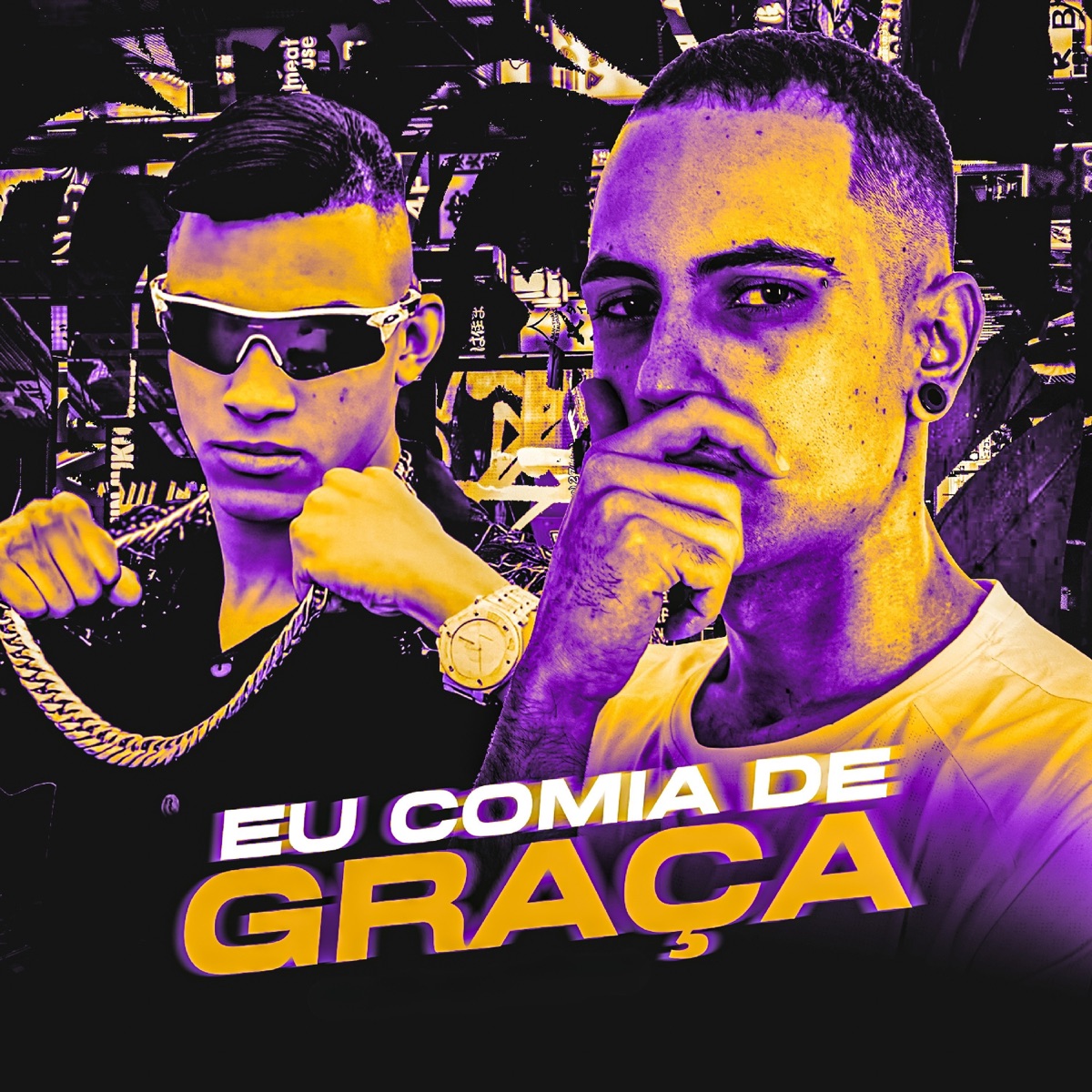 EU COMIA DE GRAÇA (feat. DJ BM PROD) - Single by MC Druw album cover