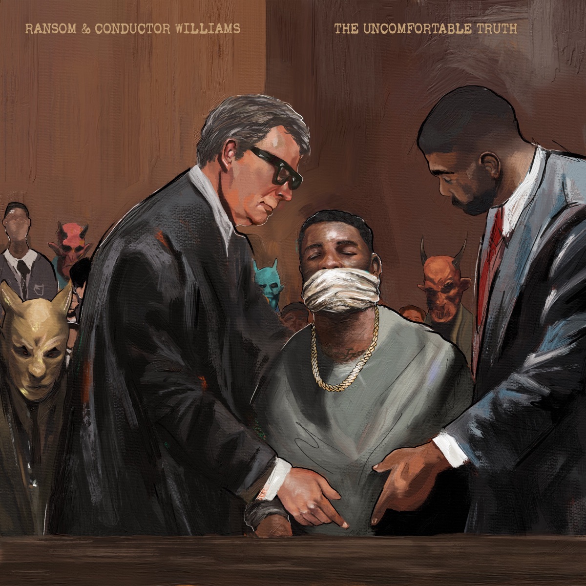 The Uncomfortable Truth by Ransom & Conductor Williams album cover