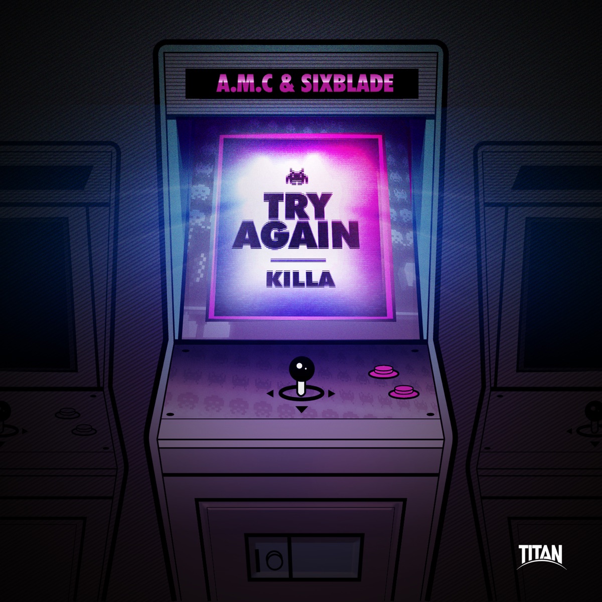 Try Again / Killa - Single by A.M.C & Six Blade album cover