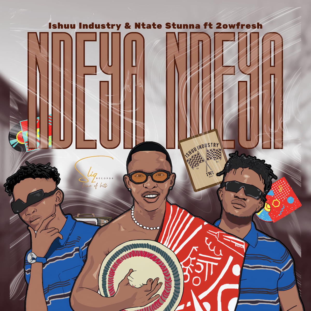 NDEYA NDEYA (feat. 2owfresh) - Single by Ishuu Industry & Ntate Stunna album cover