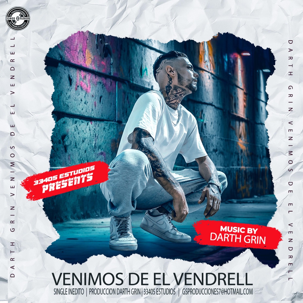 Venimos de El Vendrell - Single by Darth Grin album cover