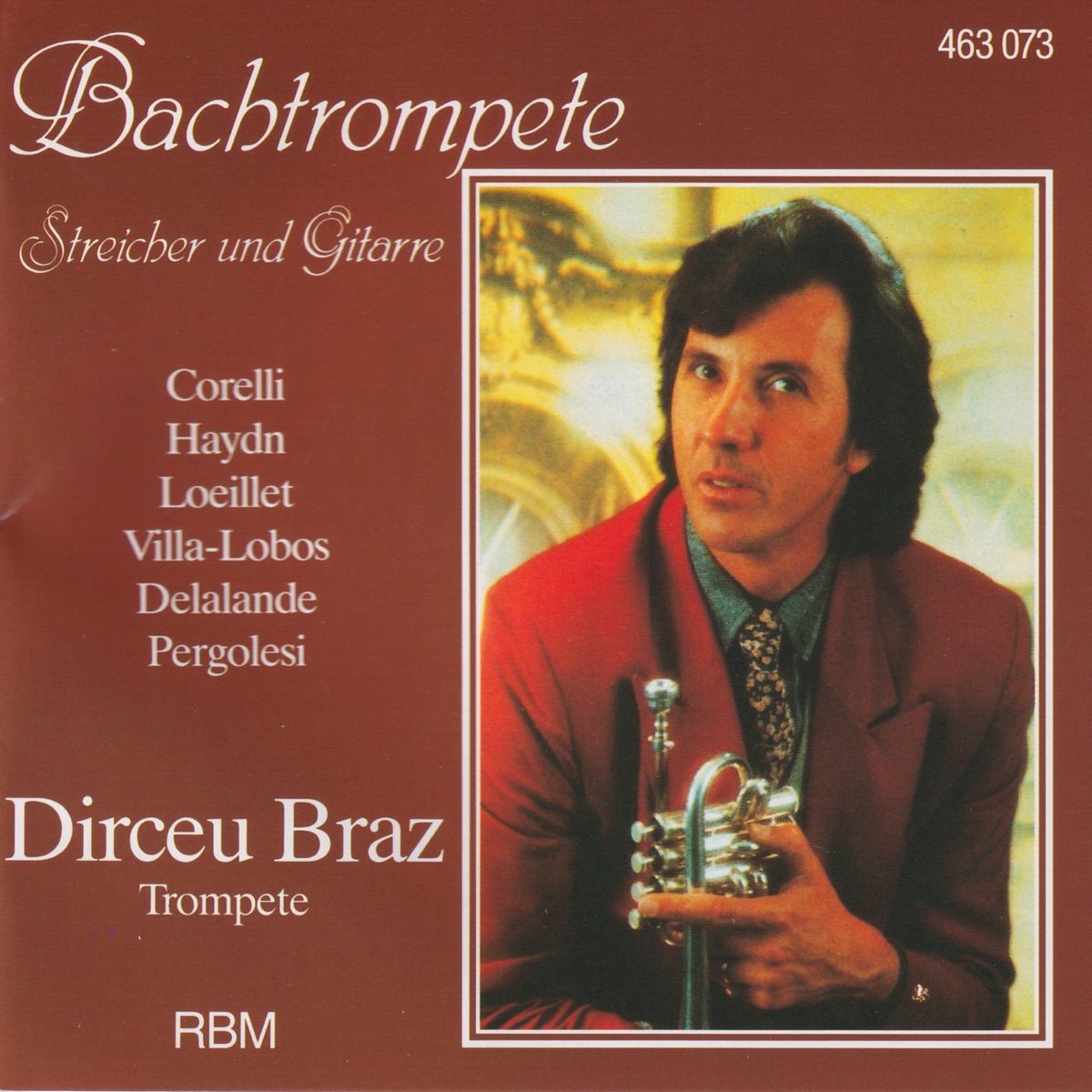 Bachtrompete, Streicher und Gitarre by Dirceu Braz, Rogulski Trio, José Rogério & Rudolf Schmidt album cover