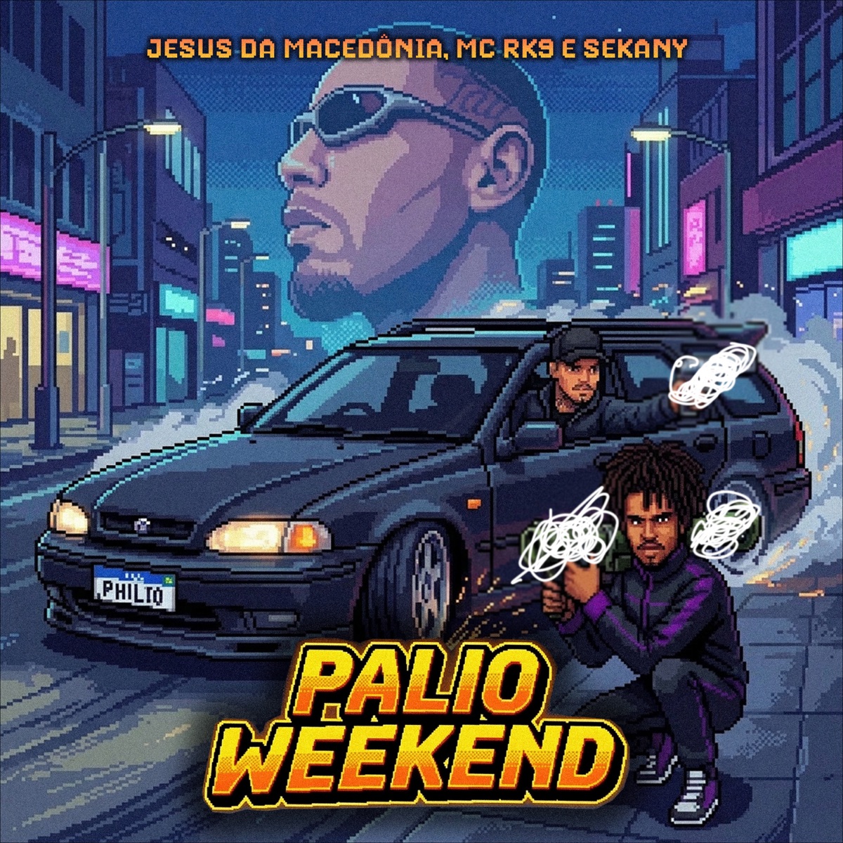 PALIO WEEKEND - Single by Jesus da Macedônia, MC RK9 & Sekany MC album cover