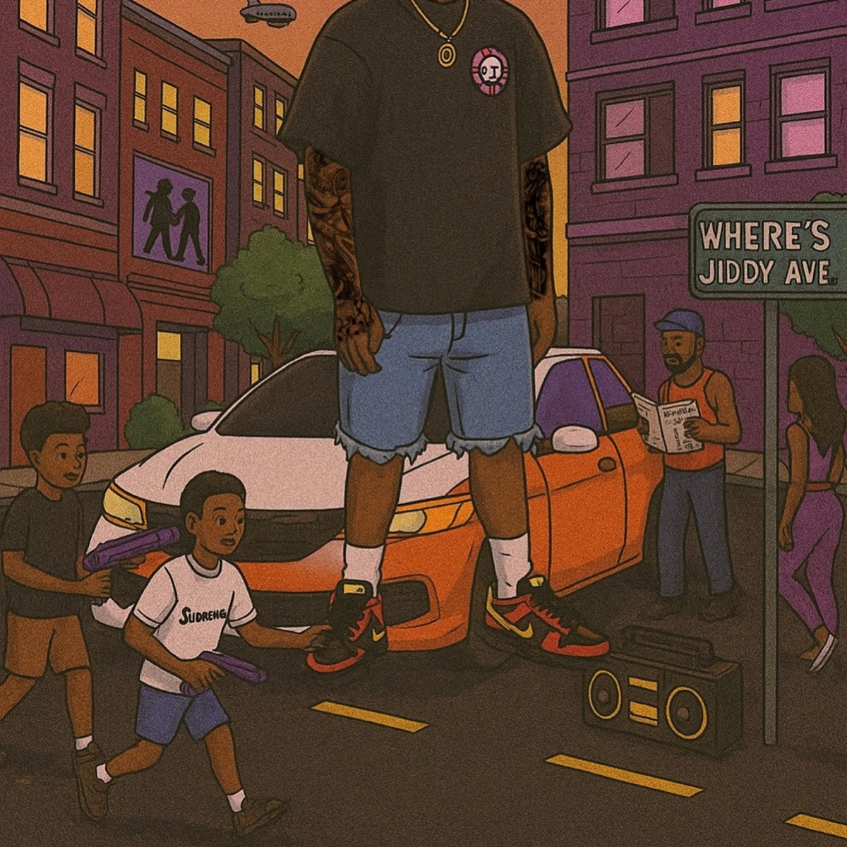 HAVE YOU SEEN HIM ? - EP by JIDDY album cover