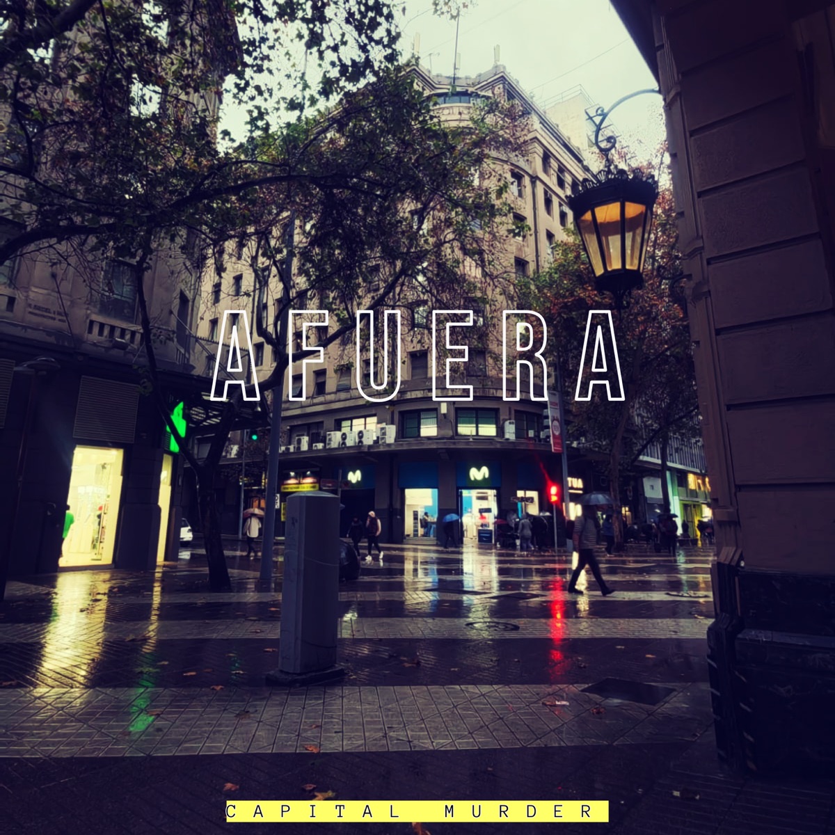 AFUERA (feat. Xnvslm3, DJ Ropo & Desde La Penumbra) - Single by Capital Murder, Danny Greene & BlackEm album cover