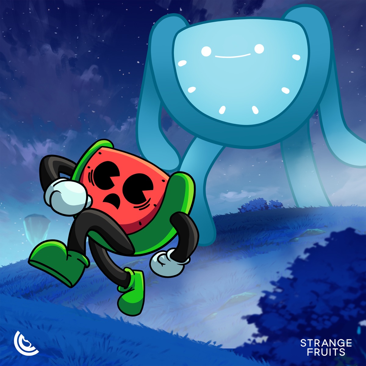 Blue (Da Ba Dee) - Single by MELON, Steve Void & Dance Fruits Music album cover
