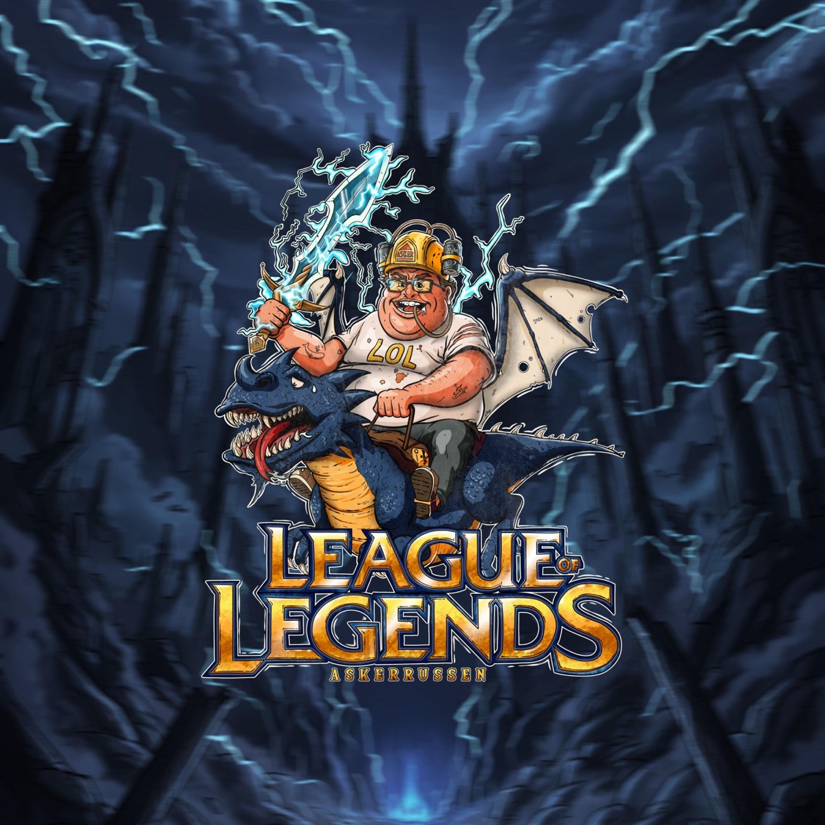 LEAGUE OF LEGENDS - Single by Skurken album cover