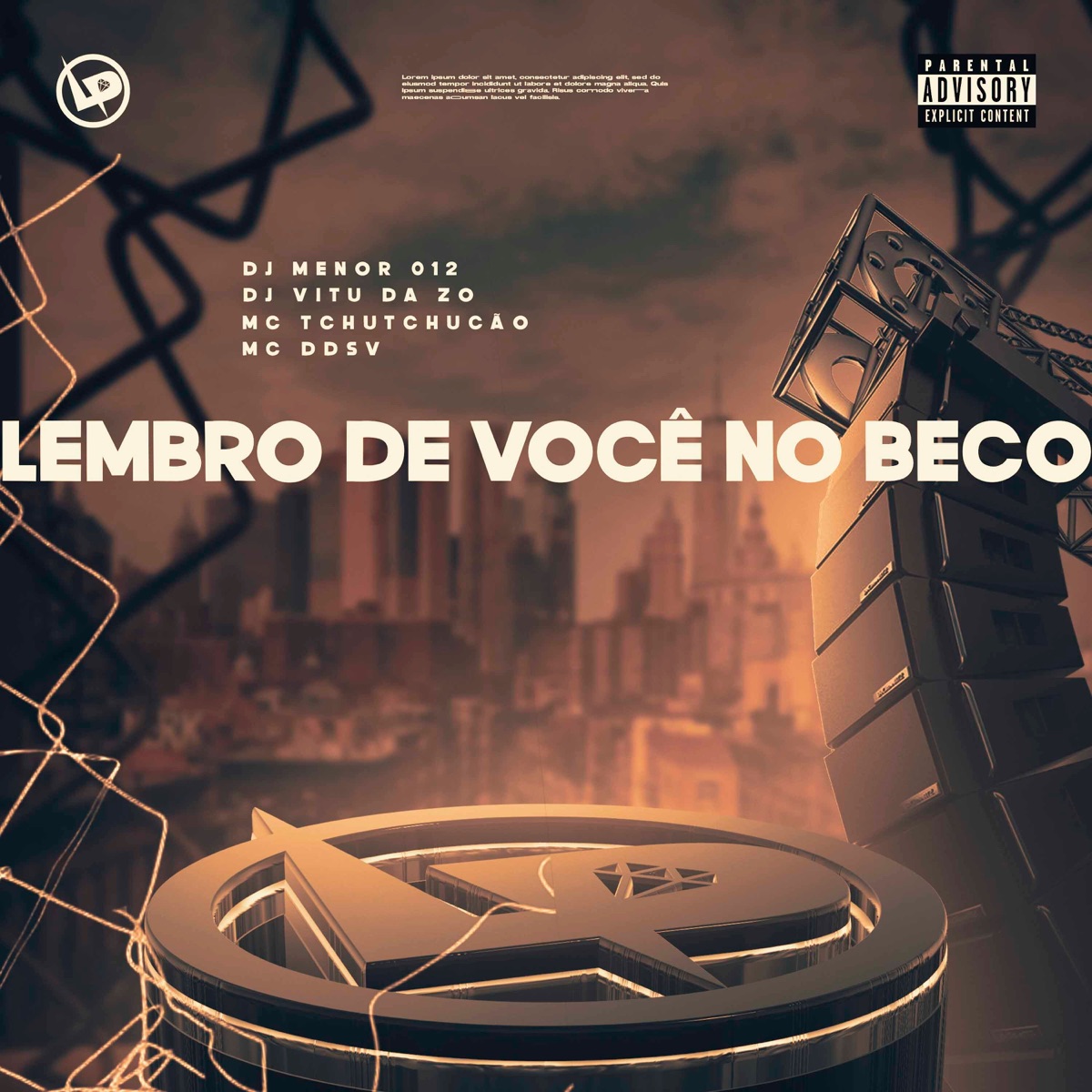 Lembro de Você no Beco (feat. DJ MENOR 012) - Single by DJ Vitu da ZO, MC TCHUTCHUCÃO & MC Ddsv album cover