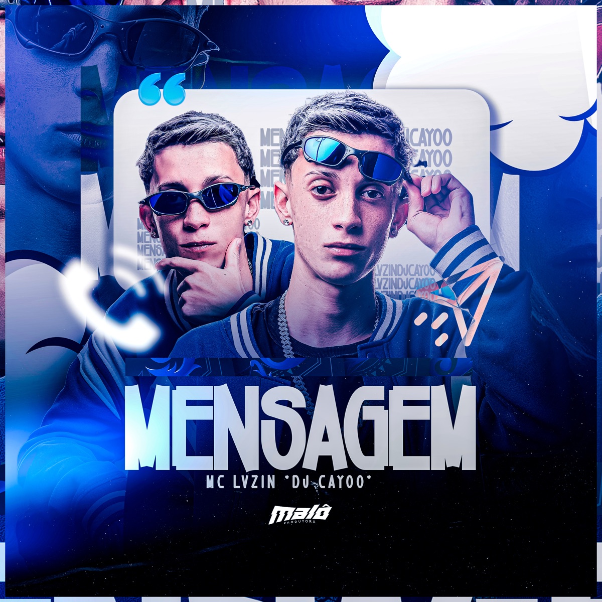 Mensagem - Single by DJ Cayoo & Mc Lvzin album cover