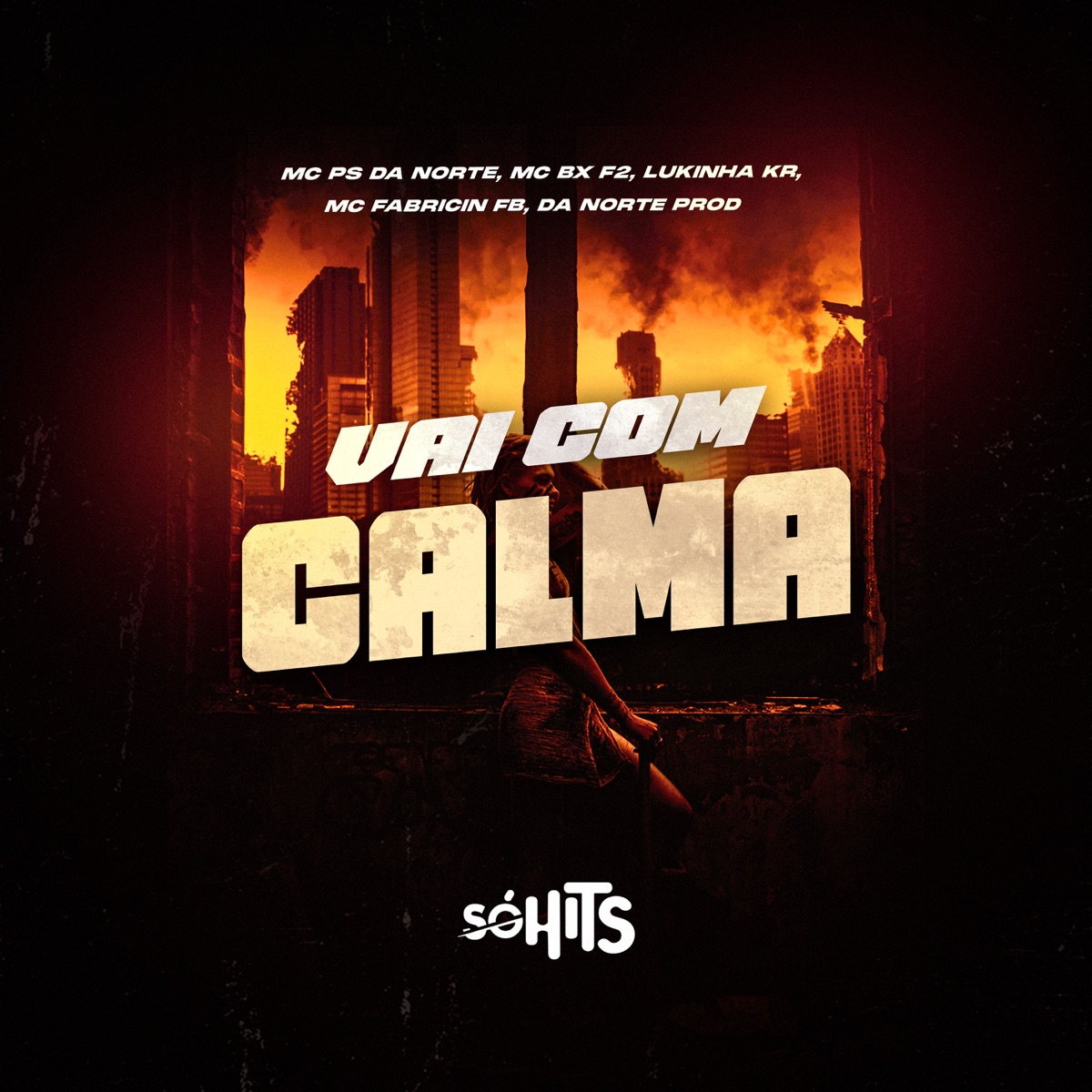 Vai Com Calma (feat. MC Fabricin FB & DA NORTE PROD) - Single by Mc Ps Da norte, MC BX F2 & MC LUKINHA KR album cover