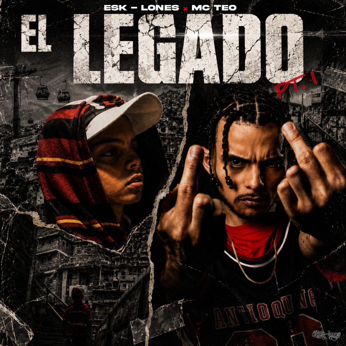El Legado Pt.1 - Single by Esk-Lones & Mc Teo album cover