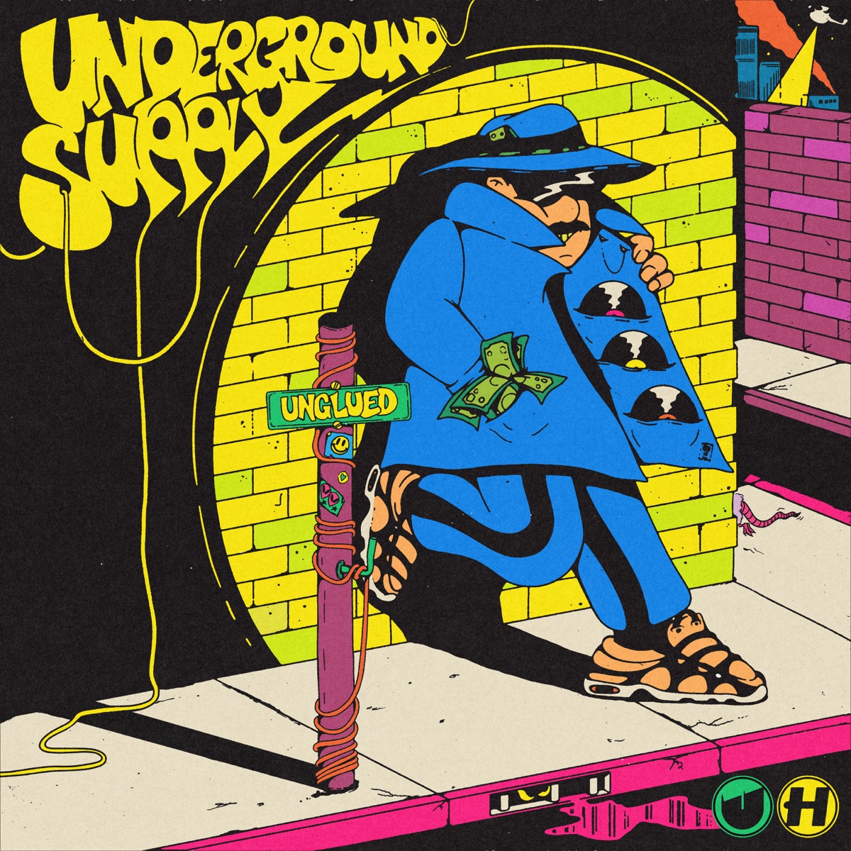 Underground Supply - Single by Unglued & Molecular album cover