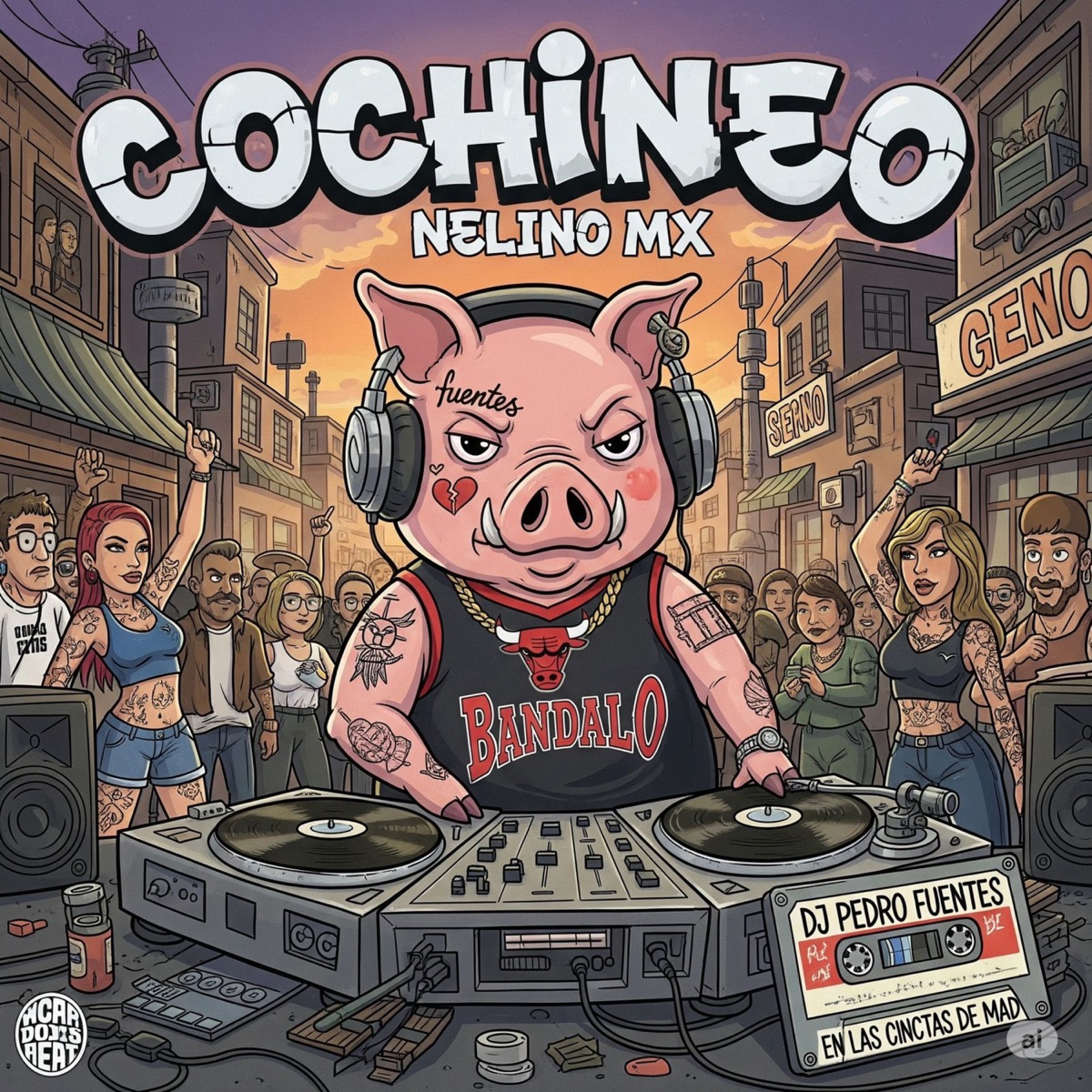 Cochineo - Single by DJ Pedro Fuentes & Nelino Mex album cover
