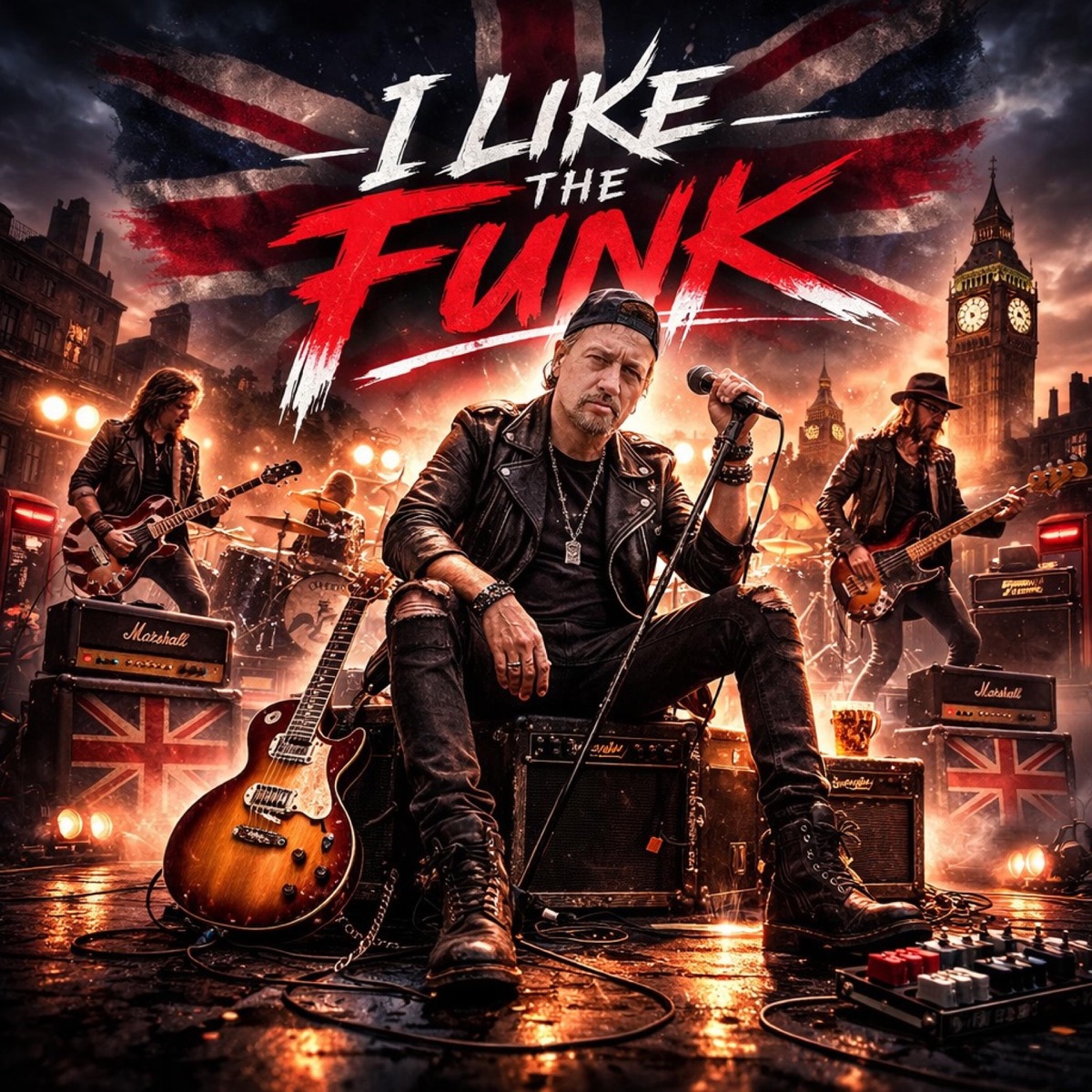 I like the FUNK (Brit Rock) - Single by Asad Kamal album cover