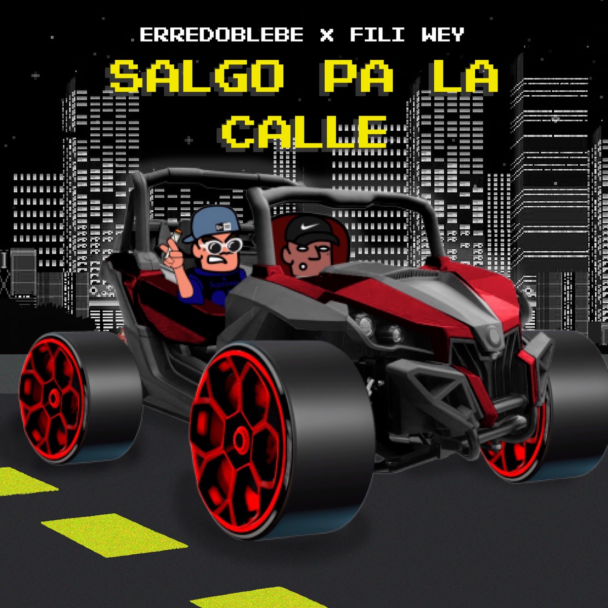 Salgo pa la Calle - Single by Erredoblebe & Fili Wey album cover