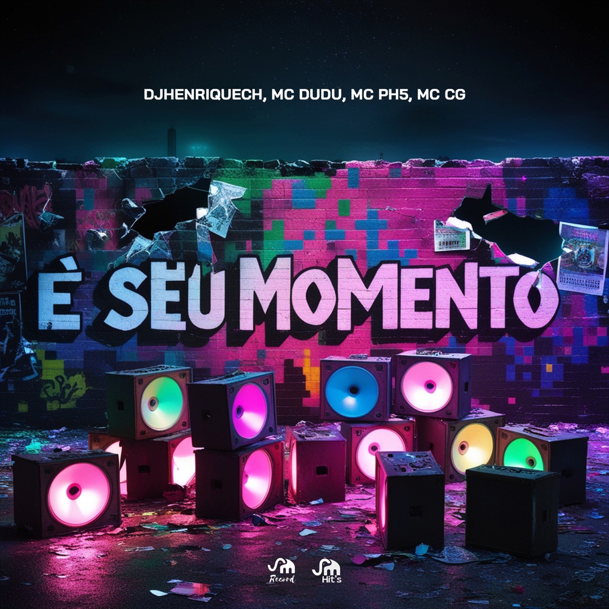É Seu Momento (feat. MC CG) - Single by DjHenriqueCH, MC PH 5 & Mc Dudu HR album cover